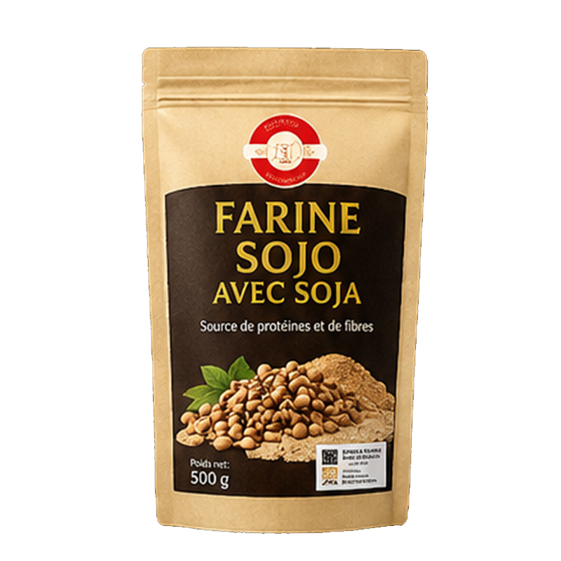 Farine sojo avec soja