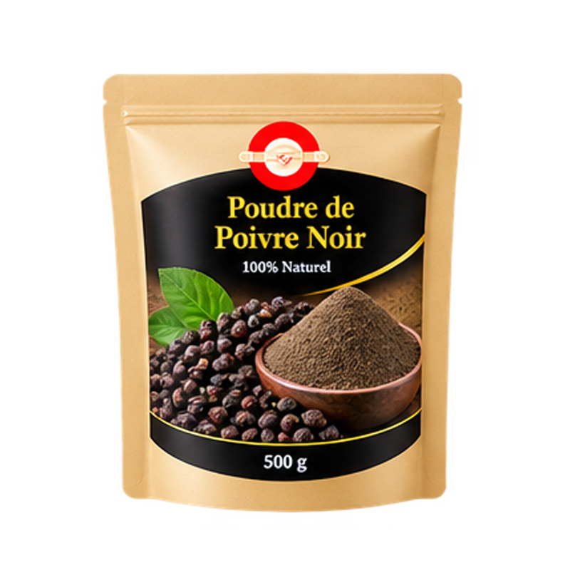 Poudre de poivre noir